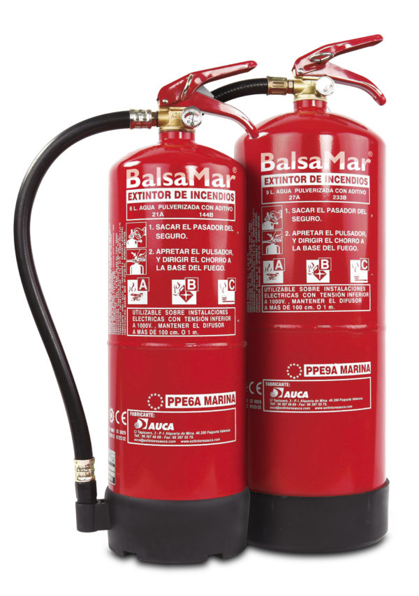 extintores espuma