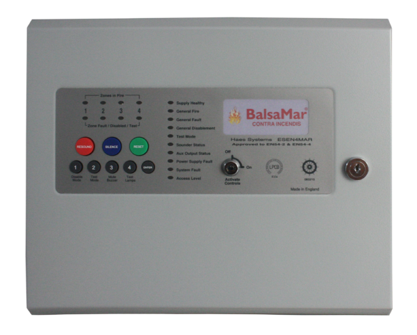 panel de control marina